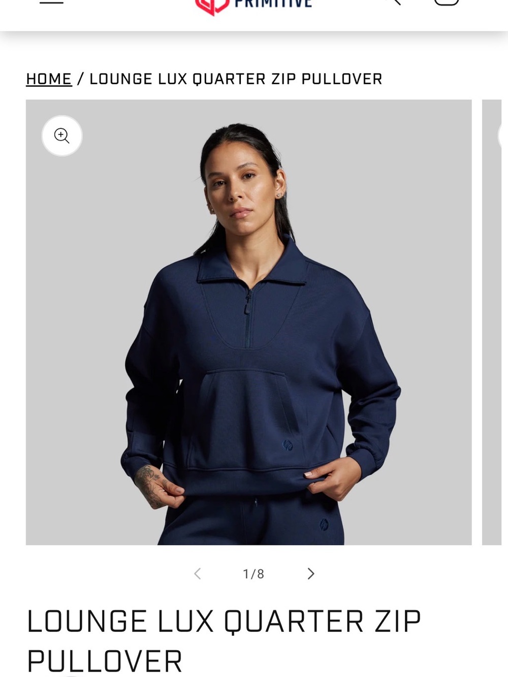 Lounge Lux Quarter Zip